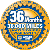 36 Months / 36 000 Miles Nationwide Warranty | Certified Automotive